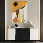 Portrait 012 Canvas Art 18" x 24" / 45 x 60 cm / Black