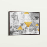 Abstract 013 Canvas Art 18" x 24" / 45 x 60 cm / Black