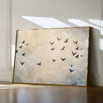 Animals 013 Canvas Art 18" x 24" / 45 x 60 cm / Black