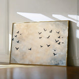Animals 013 Canvas Art 18" x 24" / 45 x 60 cm / Black