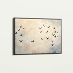 Animals 013 Canvas Art 18" x 24" / 45 x 60 cm / Black