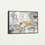 Abstract 013 Canvas Art 60 x 40 cm / Black