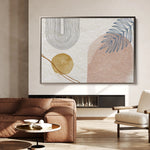 Boho 013 Canvas Art 18" x 24" / 45 x 60 cm / Black