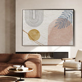 Boho 013 Canvas Art 18" x 24" / 45 x 60 cm / Black