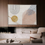 Boho 013 Canvas Art 18" x 24" / 45 x 60 cm / Black