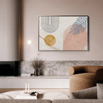 Boho 013 Canvas Art 60 x 40 cm / Black