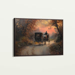 Classic 013 Canvas Art 18" x 24" / 45 x 60 cm / Black