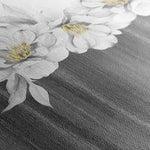 Floral 013 Canvas Art 18" x 24" / 45 x 60 cm / Black