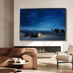Orientalist 013 Canvas Art 18" x 24" / 45 x 60 cm / Black
