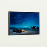 Orientalist 013 Canvas Art 18" x 24" / 45 x 60 cm / Black