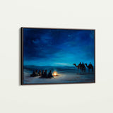 Orientalist 013 Canvas Art 18" x 24" / 45 x 60 cm / Black