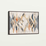 Abstract 014 Canvas Art 18" x 24" / 45 x 60 cm / Black