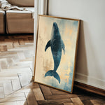 Animals 014 Canvas Art 18" x 24" / 45 x 60 cm / Black