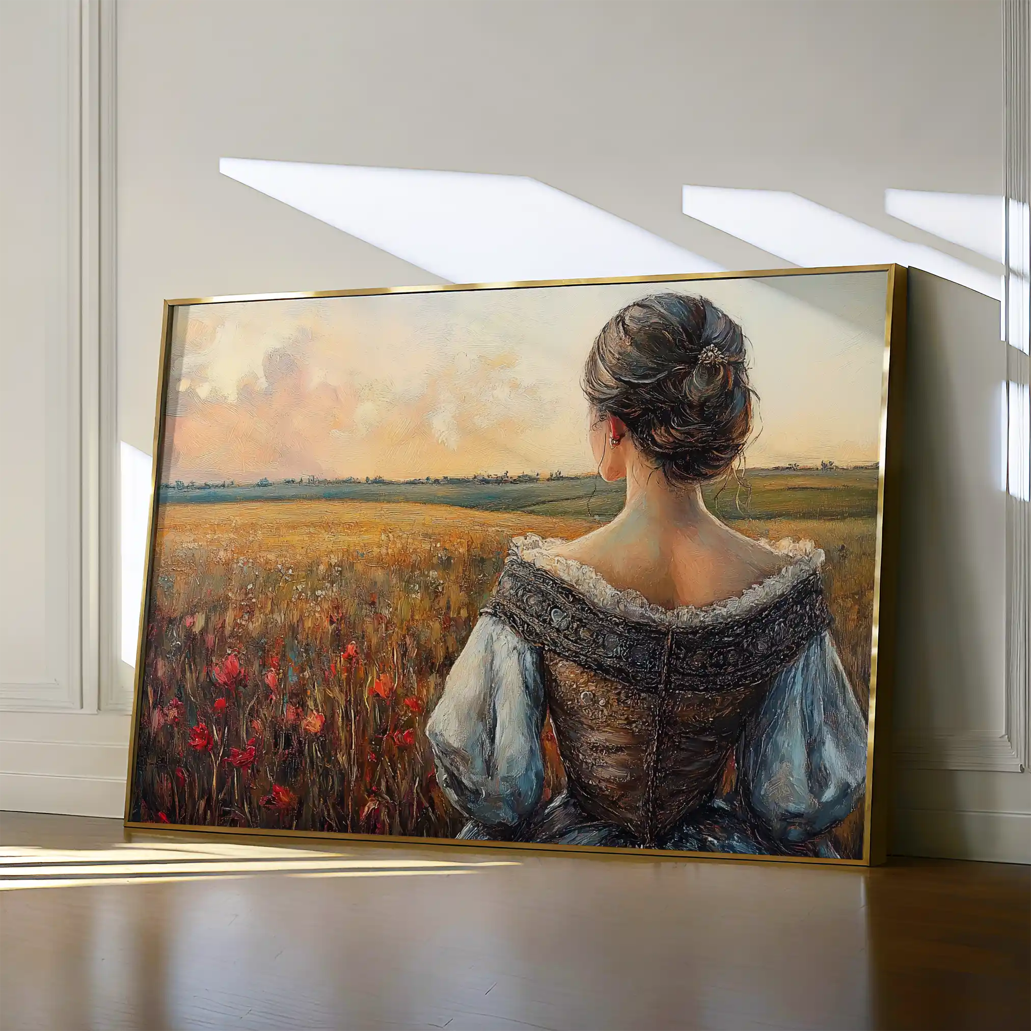 Classic 014 Canvas Art 18" x 24" / 45 x 60 cm / Black
