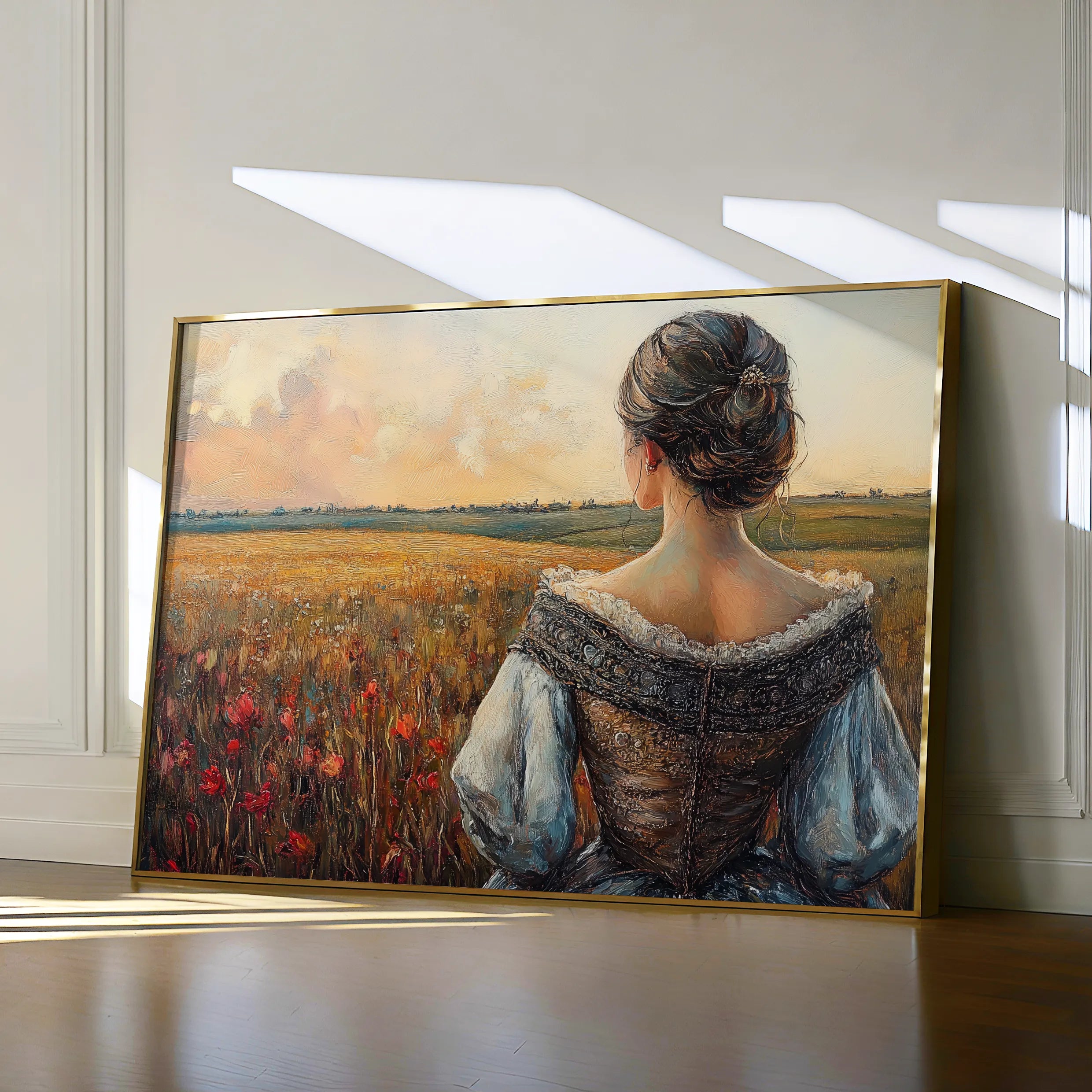 Classic 014 Canvas Art 18" x 24" / 45 x 60 cm / Black