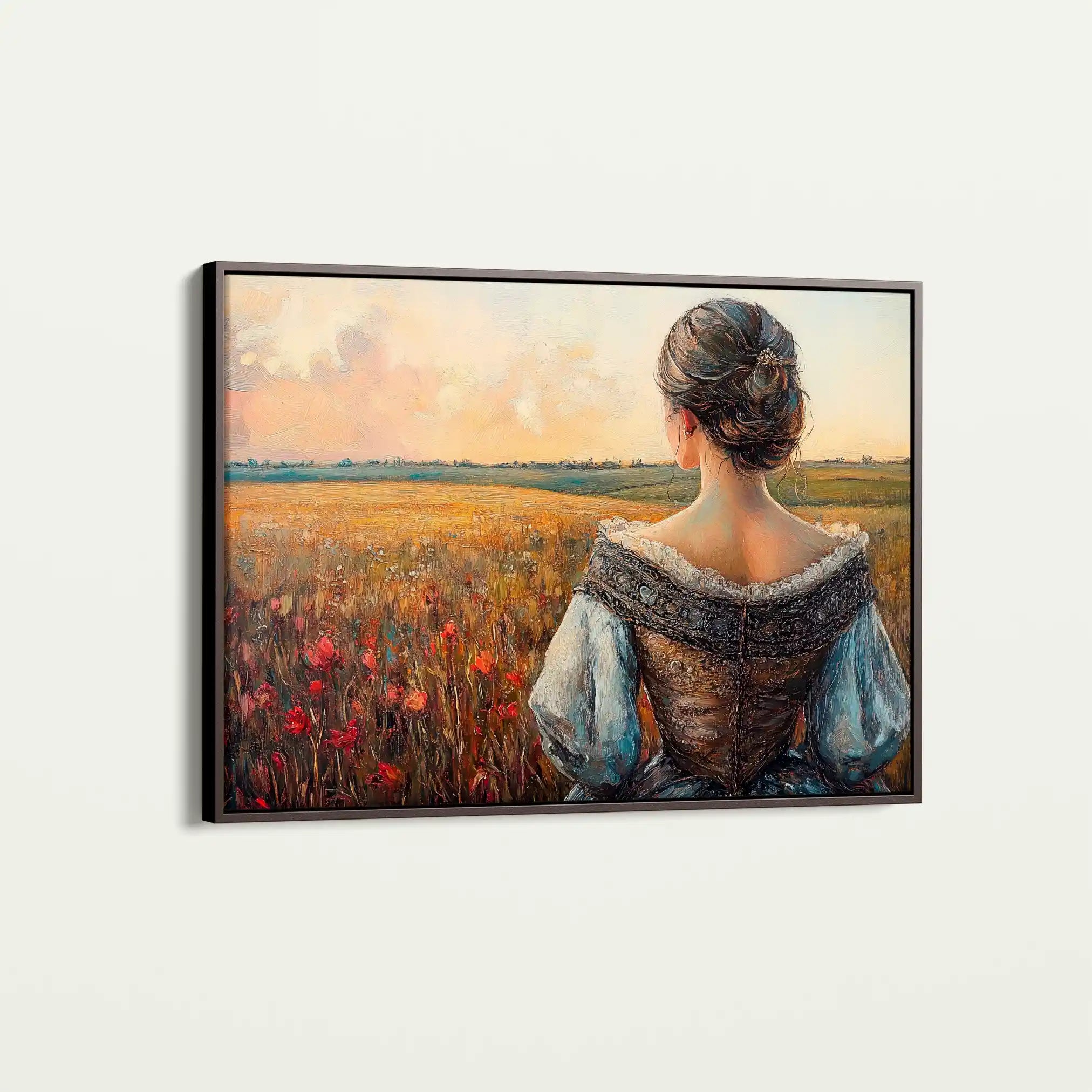 Classic 014 Canvas Art 18" x 24" / 45 x 60 cm / Black