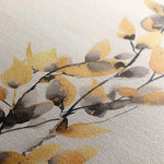 Floral 014 Canvas Art 18" x 24" / 45 x 60 cm / Black