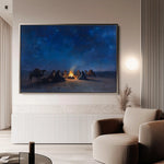 Orientalist 014 Canvas Art 60 x 40 cm / Black