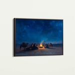 Orientalist 014 Canvas Art 60 x 40 cm / Black