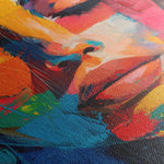 Portrait 014 Canvas Art 18" x 24" / 45 x 60 cm / Black