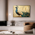 Animals 015 Canvas Art 18" x 24" / 45 x 60 cm / Black