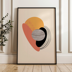 Boho 015 Canvas Art 18" x 24" / 45 x 60 cm / Black