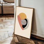 Boho 015 Canvas Art 18" x 24" / 45 x 60 cm / Black