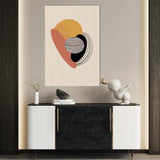 Boho 015 Canvas Art 18" x 24" / 45 x 60 cm / Black