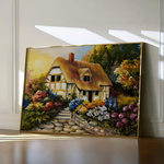 Landscape 015 Canvas Art 60 x 40 cm / Black