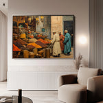 Orientalist 015 Canvas Art 18" x 24" / 45 x 60 cm / Black