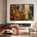 Orientalist 015 Canvas Art 18" x 24" / 45 x 60 cm / Black