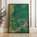 Abstract 016 Canvas Art 18" x 24" / 45 x 60 cm / Black