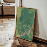 Abstract 016 Canvas Art 18" x 24" / 45 x 60 cm / Black