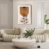 Boho 016 Canvas Art 18" x 24" / 45 x 60 cm / Black