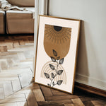 Boho 016 Canvas Art 18" x 24" / 45 x 60 cm / Black