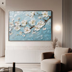 Floral 016 Canvas Art 18" x 24" / 45 x 60 cm / Black