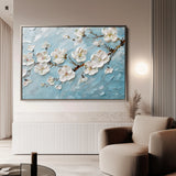 Floral 016 Canvas Art 18" x 24" / 45 x 60 cm / Black