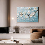 Floral 016 Canvas Art 18" x 24" / 45 x 60 cm / Black