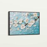 Floral 016 Canvas Art 18" x 24" / 45 x 60 cm / Black