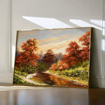 Landscape 016 Canvas Art 18" x 24" / 45 x 60 cm / Black