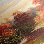 Landscape 016 Canvas Art 18" x 24" / 45 x 60 cm / Black