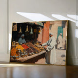 Orientalist 016 Canvas Art 18" x 24" / 45 x 60 cm / Black