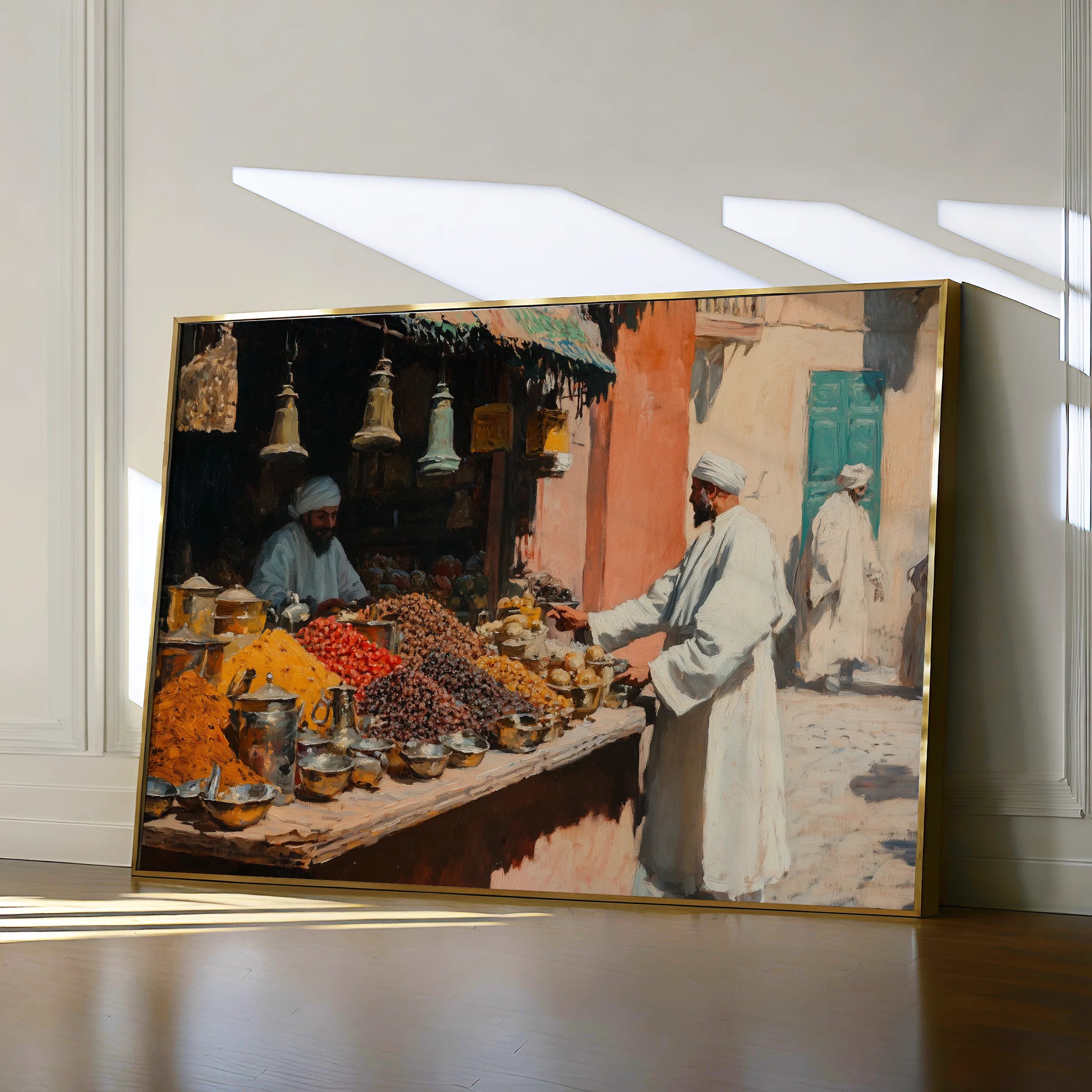 Orientalist 016 Canvas Art 18" x 24" / 45 x 60 cm / Black