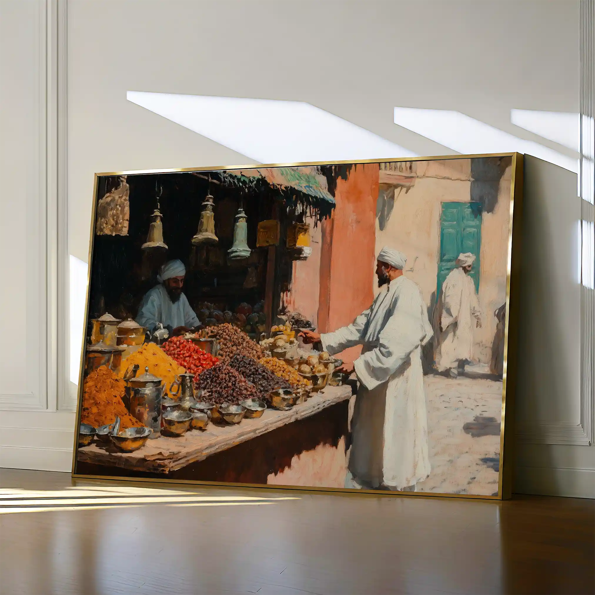 Orientalist 016 Canvas Art 60 x 40 cm / Black