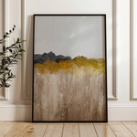 Abstract 017 Canvas Art 18" x 24" / 45 x 60 cm / Black