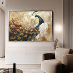 Animals 017 Canvas Art 18" x 24" / 45 x 60 cm / Black
