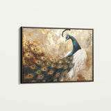 Animals 017 Canvas Art 18" x 24" / 45 x 60 cm / Black