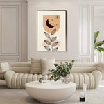 Boho 017 Canvas Art 18" x 24" / 45 x 60 cm / Black
