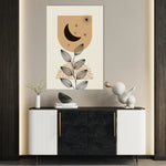 Boho 017 Canvas Art 18" x 24" / 45 x 60 cm / Black
