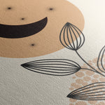 Boho 017 Canvas Art 18" x 24" / 45 x 60 cm / Black